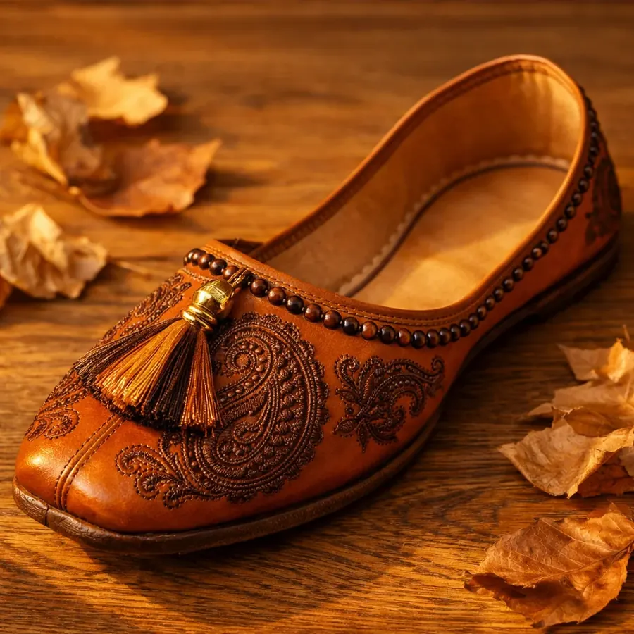 Khussa Ámbar y Marrón