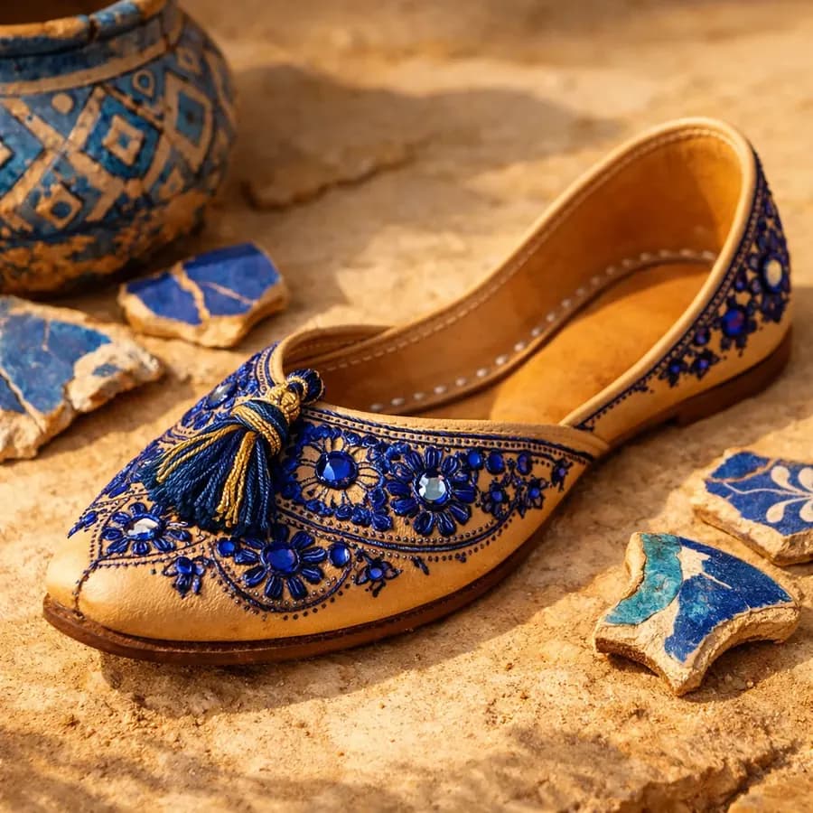 Khussa Azul Índigo 2